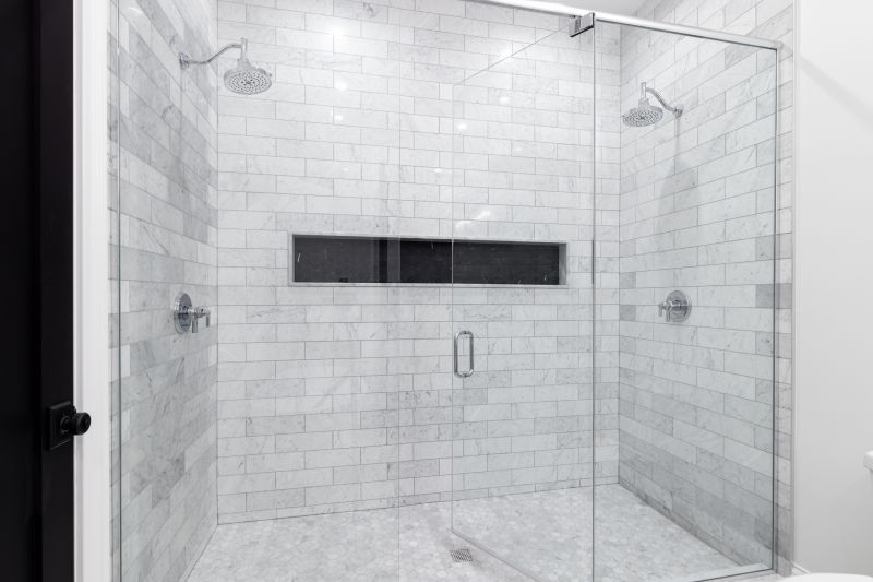 Shower with Glass Block Walls